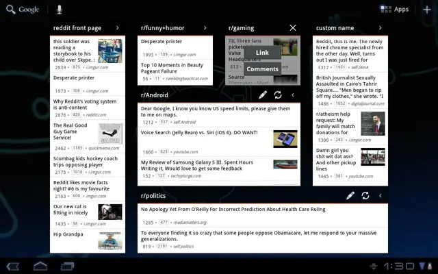 redditastic android App screenshot 2